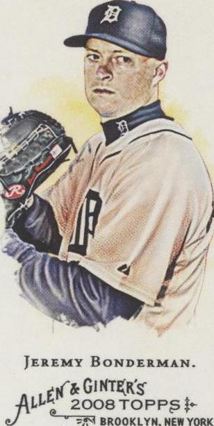 2008 Topps Allen & Ginter's - Jeremy Bonderman #222