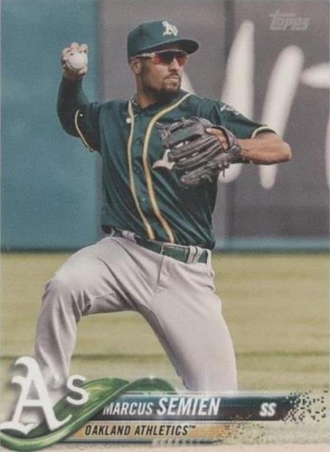 2018 Topps Mini - Marcus Semien #198