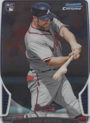 2013 Bowman Chrome - Evan Gattis #209