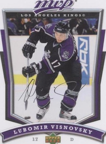 2007-08 Upper Deck MVP - Lubomir Visnovsky #155