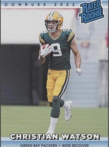 2022 Panini Instant NFL Christian Watson #RR12