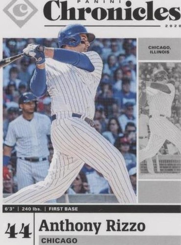 2020 Panini Chronicles - Anthony Rizzo #9