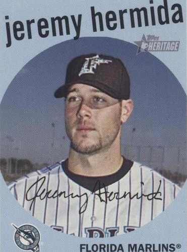 2008 Topps Heritage - Jeremy Hermida #353
