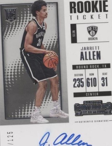 2017-18 Panini Contenders - Jarrett Allen #122