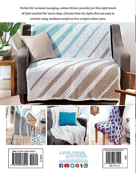 Cotton Blankets and Throws Pattern to Crochet