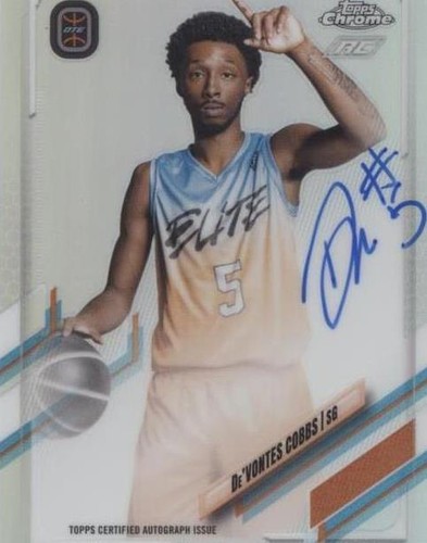 2021-22 Topps Chrome OTE Overtime Elite - De'Vontes Cobbs #CA-DC2