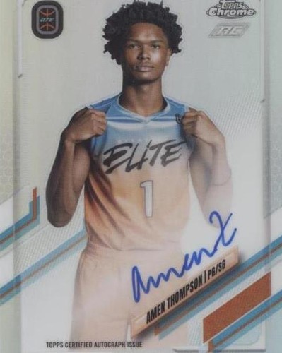 2021-22 Topps Chrome OTE Overtime Elite - Amen Thompson #CA-AT2