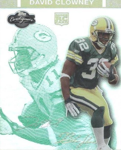 2007 Topps Co-Signers Brandon Jackson David Clowney #68