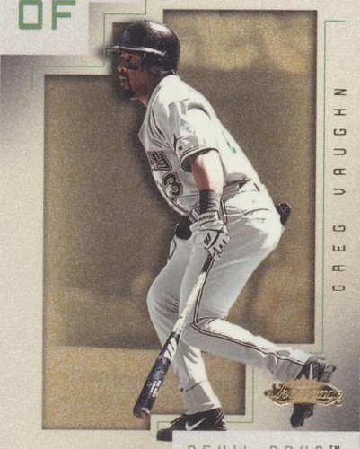 2001 Fleer Showcase - Greg Vaughn #45