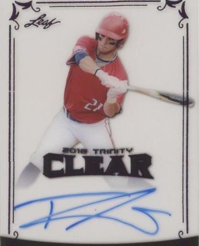 2018 Leaf Trinity - Travis Swaggerty #CA-TS1