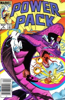 Power Pack #9 (Newsstand) FN; Marvel | we combine shipping