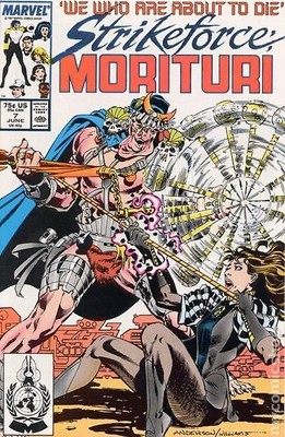 Strikeforce Morituri Mark Jewelers #7MJ FN 1987 Stock Image