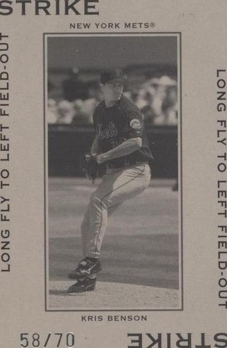 2005 Donruss Throwback Threads - Kris Benson #PG-82