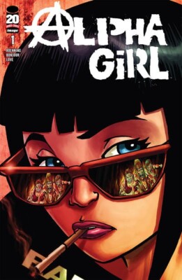 Alpha Girl #1 NM 9.4 2012  Robert Love Cover