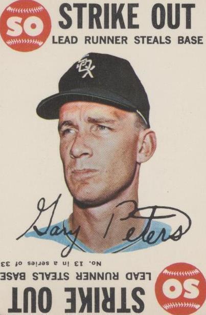 1968 Topps - Gary Peters #13