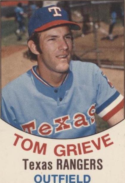 1977 Hostess All-Star Team - Tom Grieve #93
