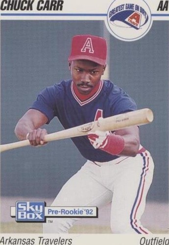 1992 SkyBox Pre-Rookie - Chuck Carr #13