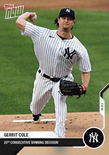 2020 Topps Now - Gerrit Cole #107