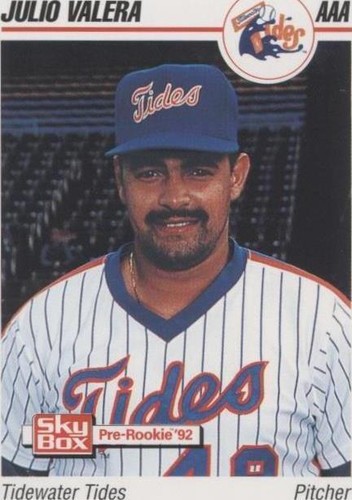 1992 SkyBox Pre-Rookie - Julio Valera #257