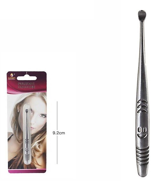 Pulitore Orecchie Strumento Acciaio Rimozione Cerume Pulizia dfh