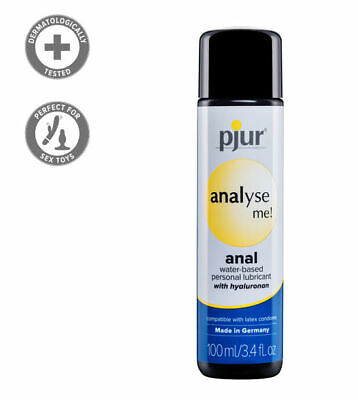 New Pjur Analyse Me Comfort h2o Water Based Anal Glide Lubricant Lube 100 ml