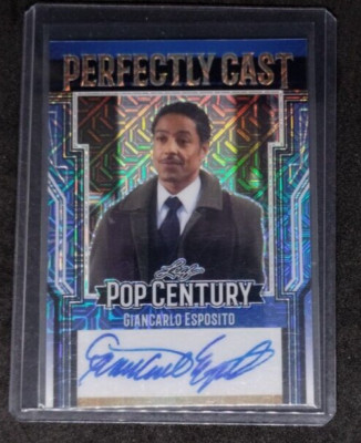 Giancarlo Esposito 2023 Leaf Pop Century Auto Breaking Bad 1/6 Ebay 1/1