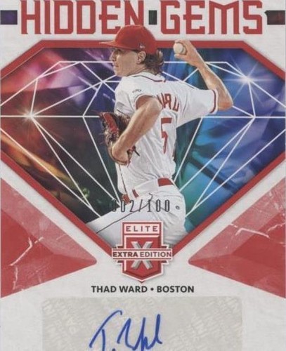 2019 Panini Elite Extra Edition - Thad Ward #HG-TW