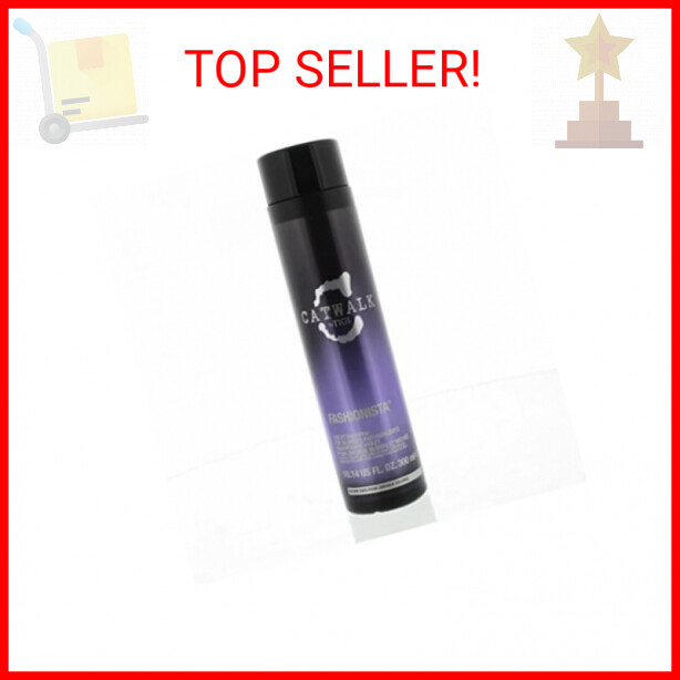 TIGI Catwalk Fashionista Shampoo for Unisex, Violet, 10.14 Fl Oz