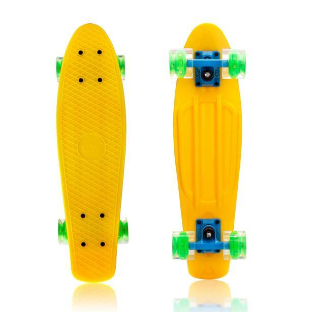 Scooter with Flashing wheel Fashion & long Board Skateboard 
