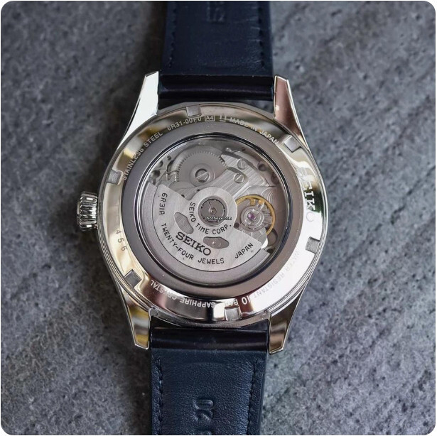 Pre-owned Seiko Automatic Presage Arita Porcelain Dials Men's Watch Spb319j1