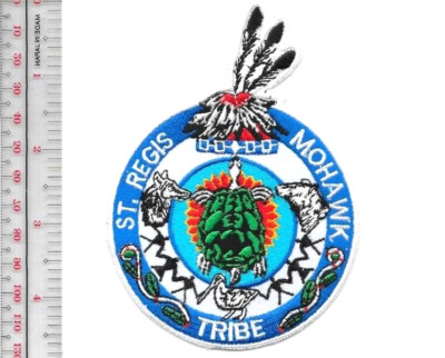 American Indian Tribe Seal New York Saint Regis Mohawks of Akwesasne Nation, NY