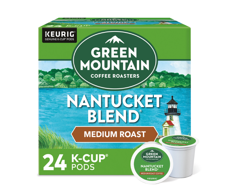 Green Mountain Nantucket Blend Keurig K-Cup Pods Medium Roast Coffee - 96 Count