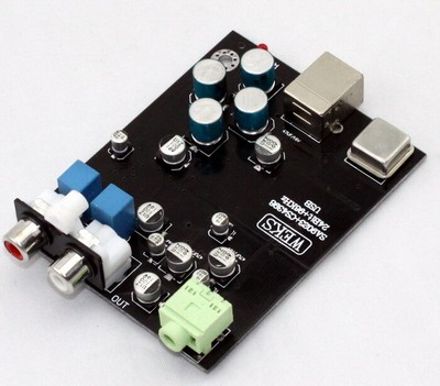SA9023 DAC USB decoder board 24BIT-96KHZ SA9023+OPA2132+CS4398 DAC USB TO RCA