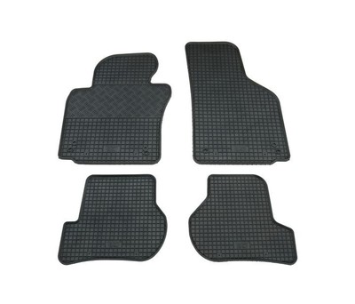 VW SCIROCCO 3 13 2008 2009 2010 2011 2012 2013- BLACK VD748 CAR MATS RUBBER