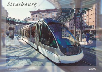 Alsace Region Electric Rail Depot in Strasbourg, France