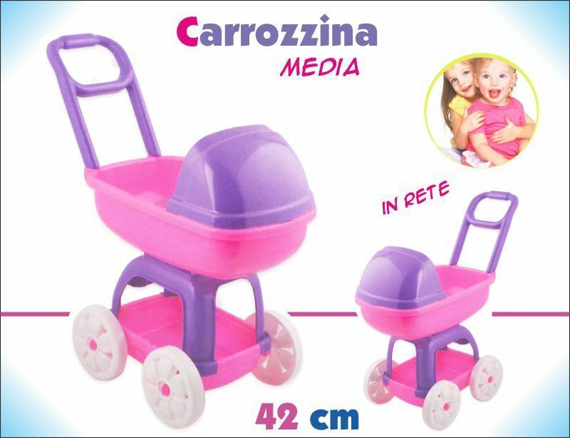 Carrozzina Media 42cm Giocattolo Gioco Bambini dfh