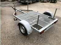 Indespension singe axle braked trailer for sale