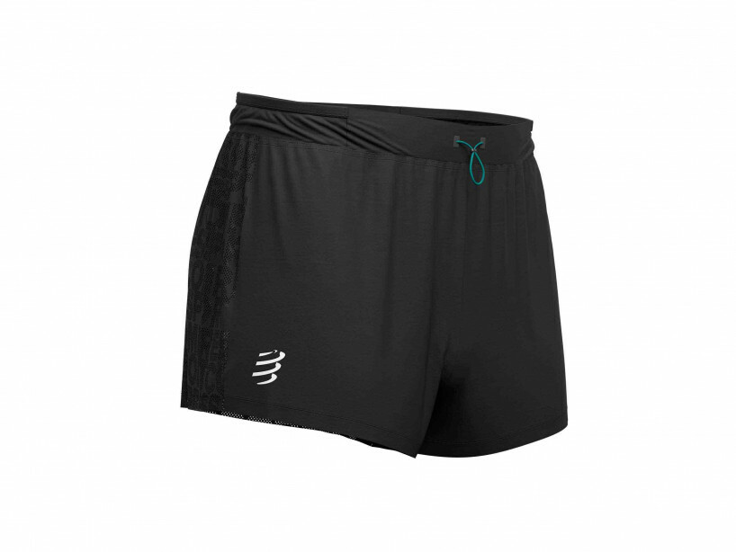 

ШОРТЫ COMPRESSPORT RACING SPLIT ЧЕРНЫЕ, Черный