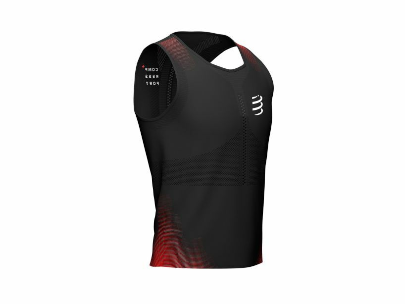 COMPRESSPORT PRO RACING SINGLET ЧЕРНЫЙ МУЖСКОЙ