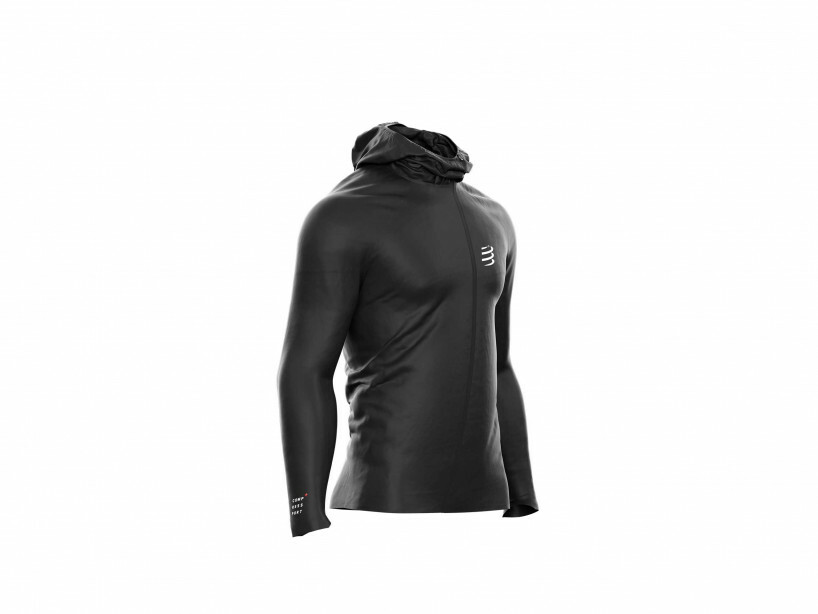 

КУРТКА COMPRESSPORT HURRICANE WATERPROOF 10/10 ЧЕРНАЯ, Черный, COMPRESSPORT HURRICANE