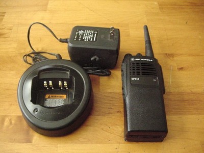 Motorola GP340 Two-Way Radio 16 Channels With Accessories. Buy it now for 85.0