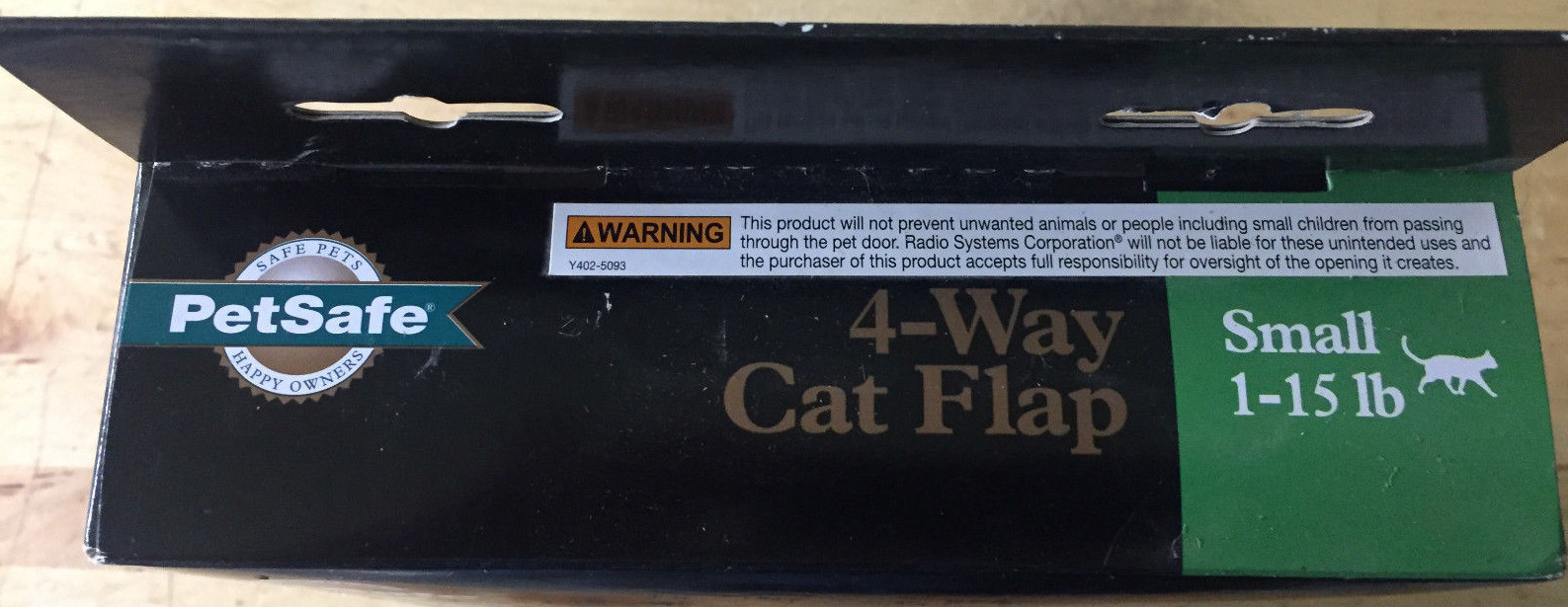 Pet Safe 4 Way Cat Flap Small 1-15 lbs