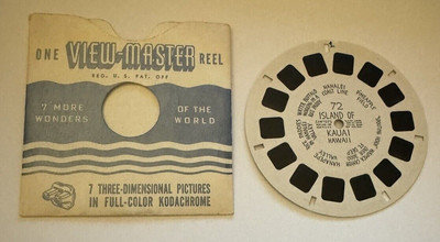 72 Island of Kauai Hawaii View master Reel