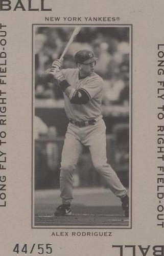 2005 Donruss Throwback Threads - Alex Rodriguez #PG-4