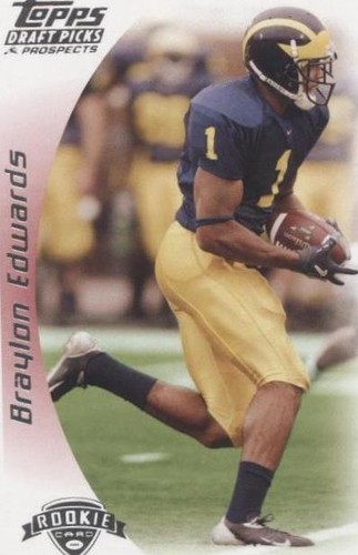 2005 Topps Draft Picks & Prospects Braylon Edwards #149