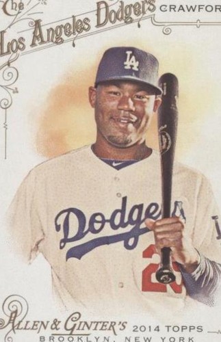 2014 Topps Allen & Ginter's - Carl Crawford #285