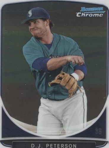 2013 Bowman Draft Picks & Prospects - D.J. Peterson #BDPP8