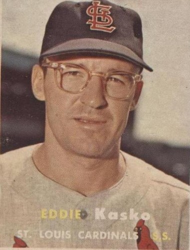 1957 Topps - Eddie Kasko #363