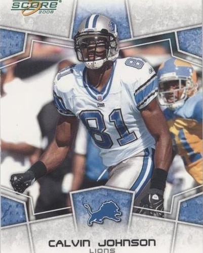 2008 Score Calvin Johnson #101
