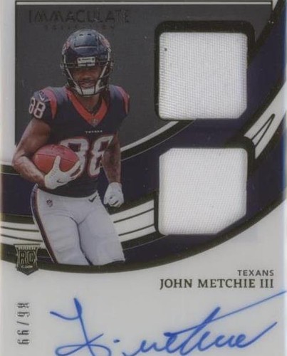 2022 Panini Immaculate Collection John Metchie III #ISP-JME